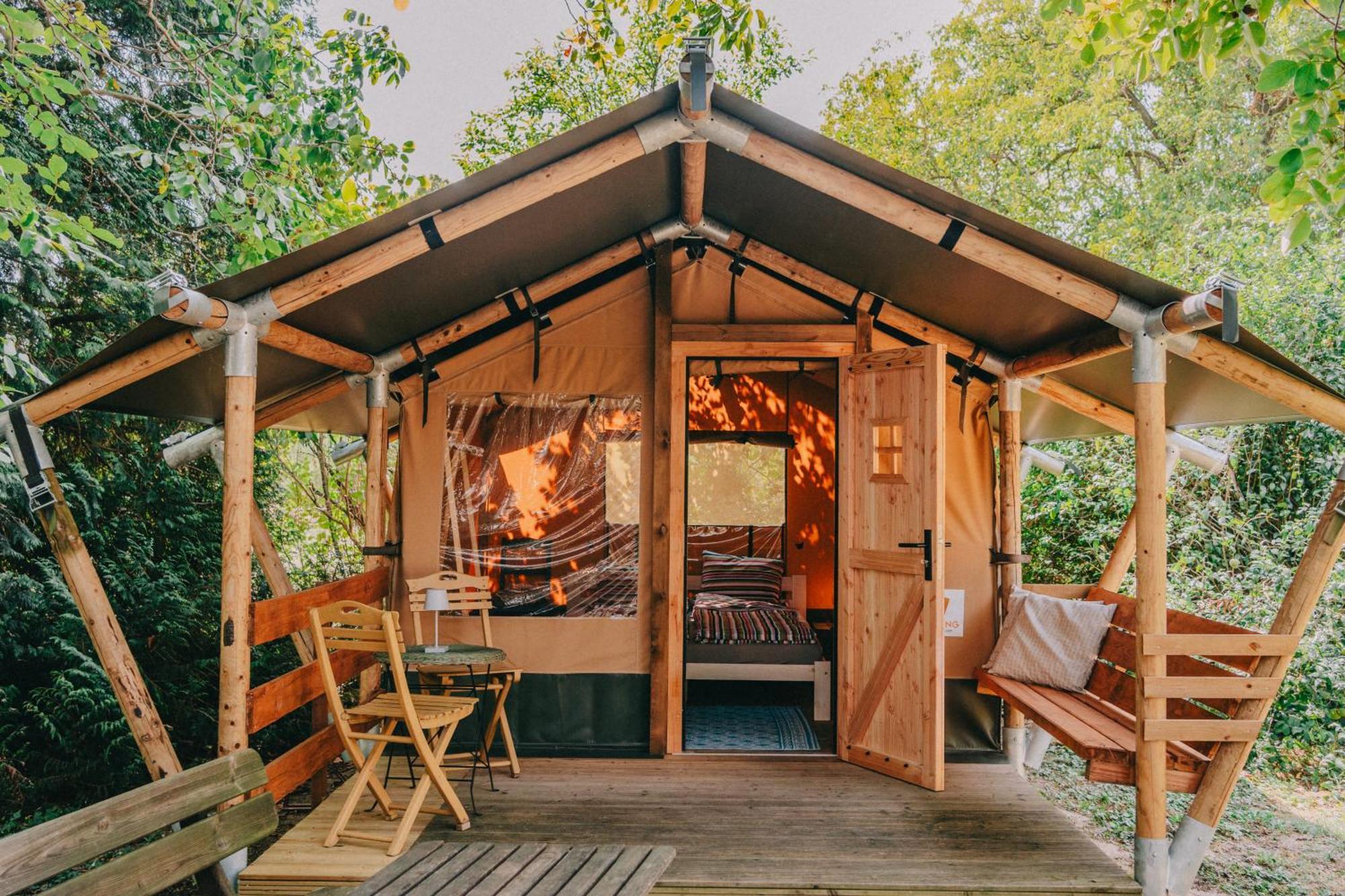 Rendes Glamping Hotell Balatonrendes Eksteriør bilde